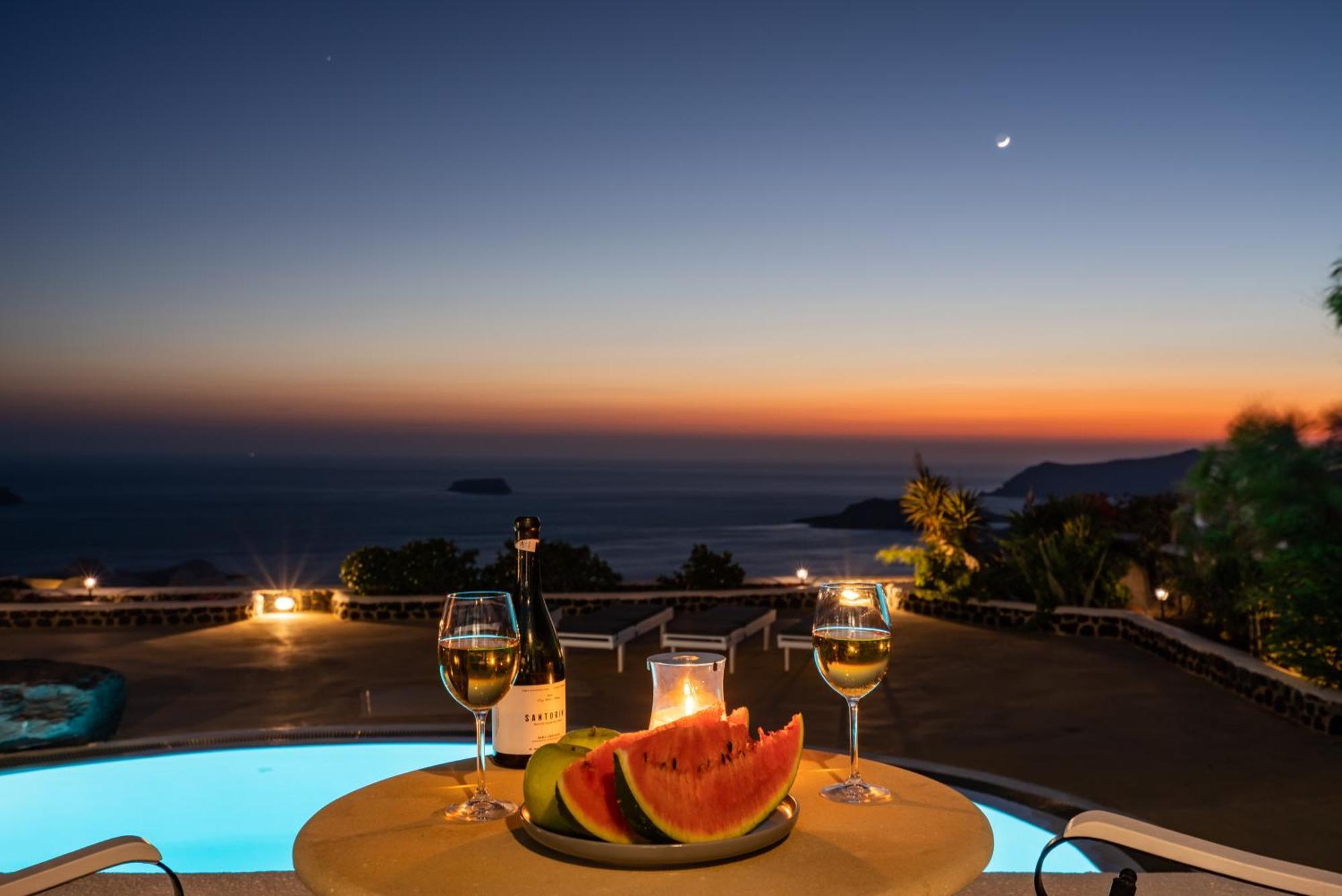 Villa Oinos - Sunset Views Ormos Athinios Zewnętrze zdjęcie