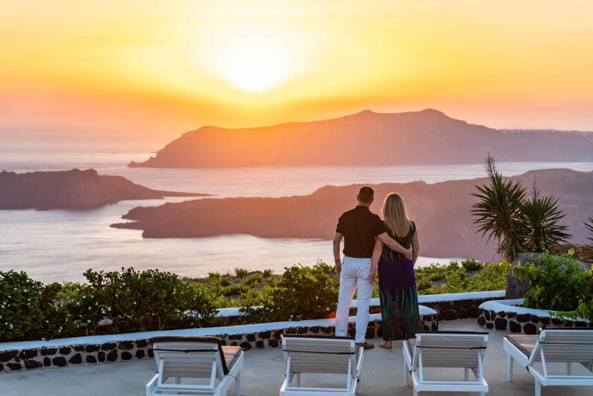 Villa Oinos - Sunset Views Ormos Athinios Zewnętrze zdjęcie