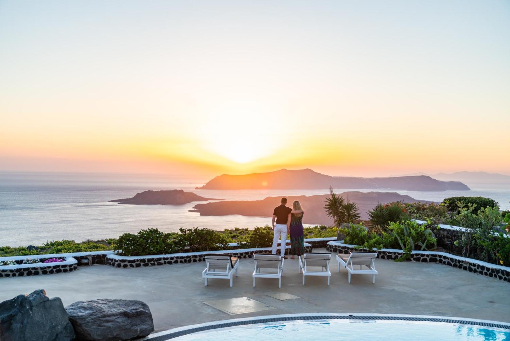 Villa Oinos - Sunset Views Ormos Athinios Zewnętrze zdjęcie